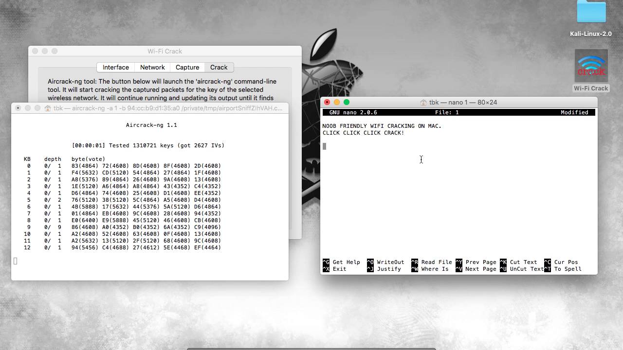 hacking tools for mac os x